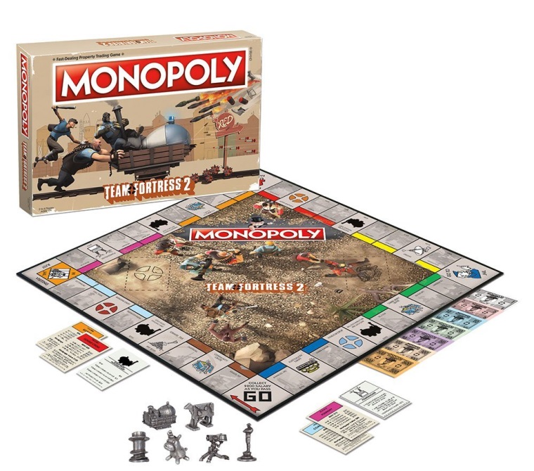 Team Fotress 2 Monopoly vychdza